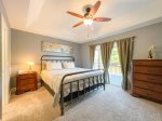 Upper Level Lakeview King Bedded Master Bedroom with Master Bathroom